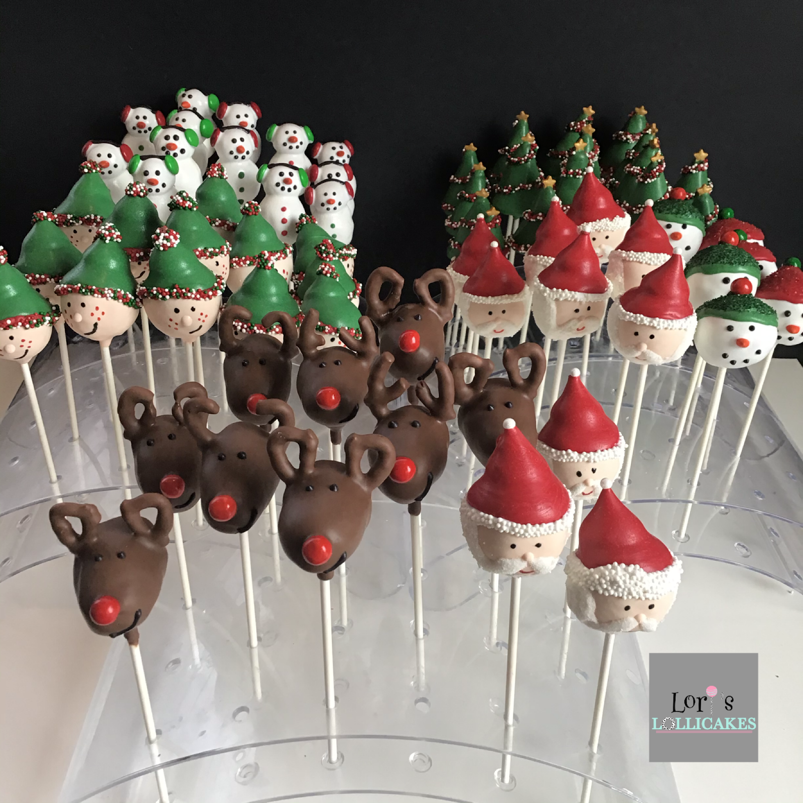 Lori's Lollicakes Elf cake pops
