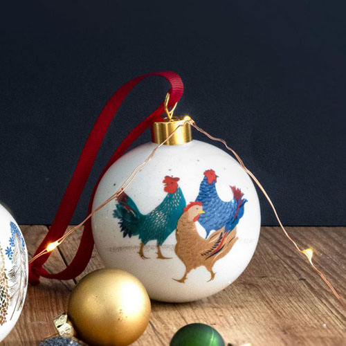 My Owl Barn Award Winning Designer Sara Miller's Christmas 2020 Bauble