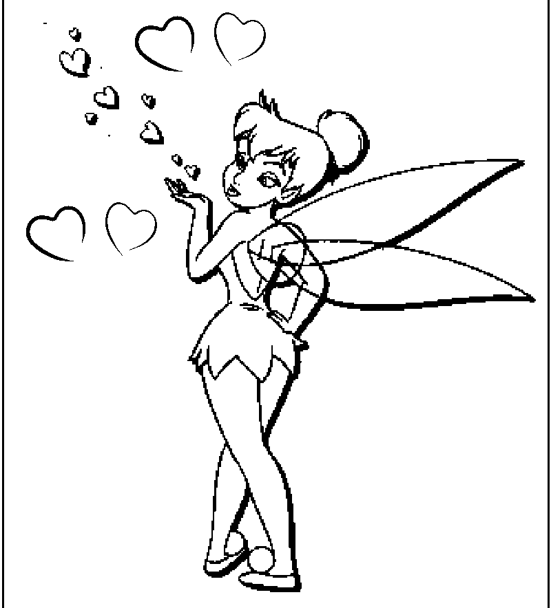 valentine character coloring pages - photo #10