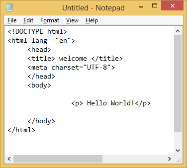 ภาษา HTML: การสร้างเว็บเพจด้วยภาษา HTML