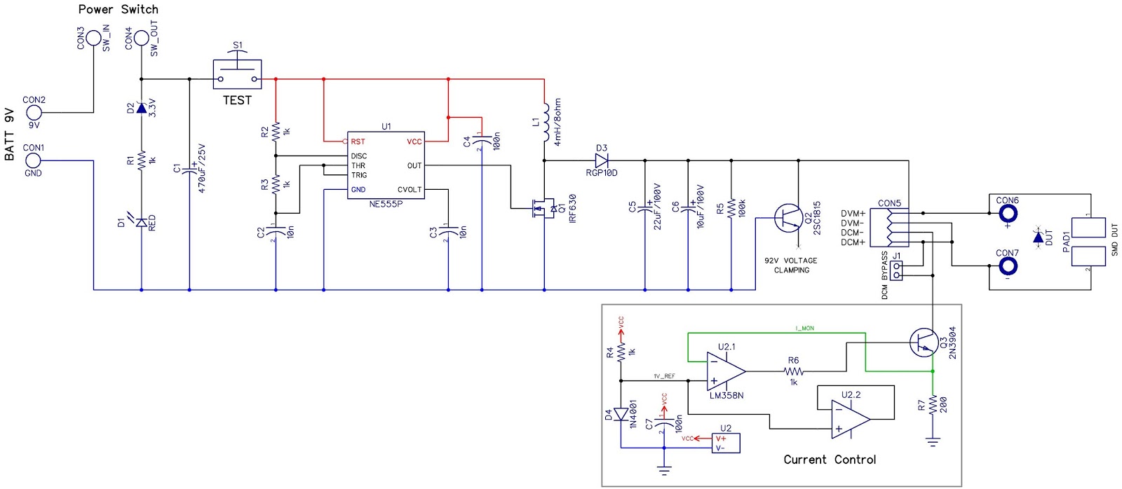 Alien Transducer How to build a zener and LED diode tester using a 555