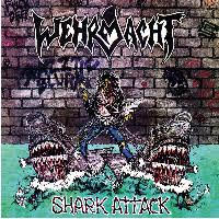 pochette WEHRMACHT shark attack, réédition 2021