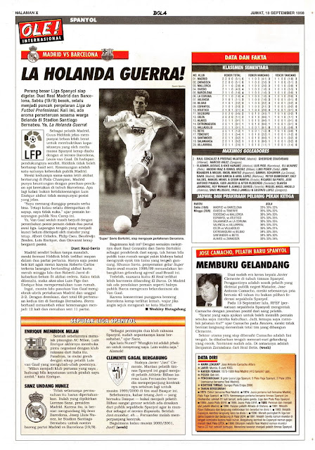 LFP REAL MADRID VS BARCELONA LA HOLANDA GUERRA