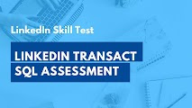 LinkedIn Transact SQL Assessment