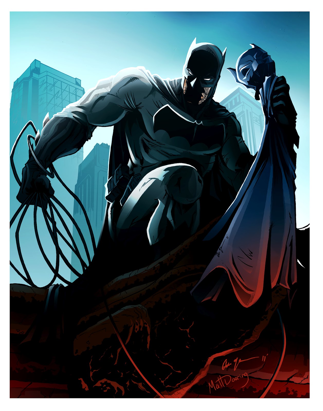 Keep it fresh "A silent guardian, a watchful protector, a dark knight"