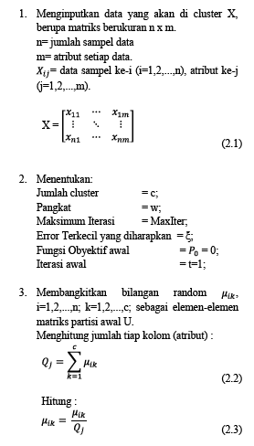 Informasi Materi Kuliah MTI: Metode Fuzzy C-Means
