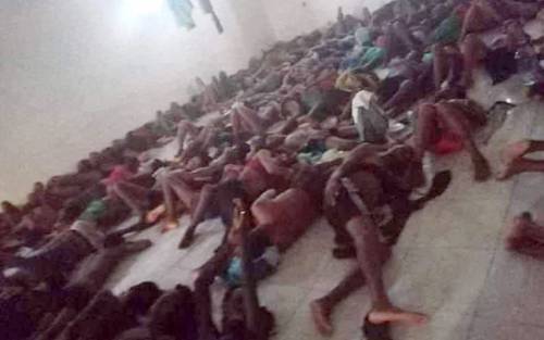 Detention Centres Where Nigerians And Other African Migrants Are Jam-Packed, Maltreated In Saudi Arabia