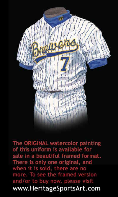 milwaukee brewers jerseys history