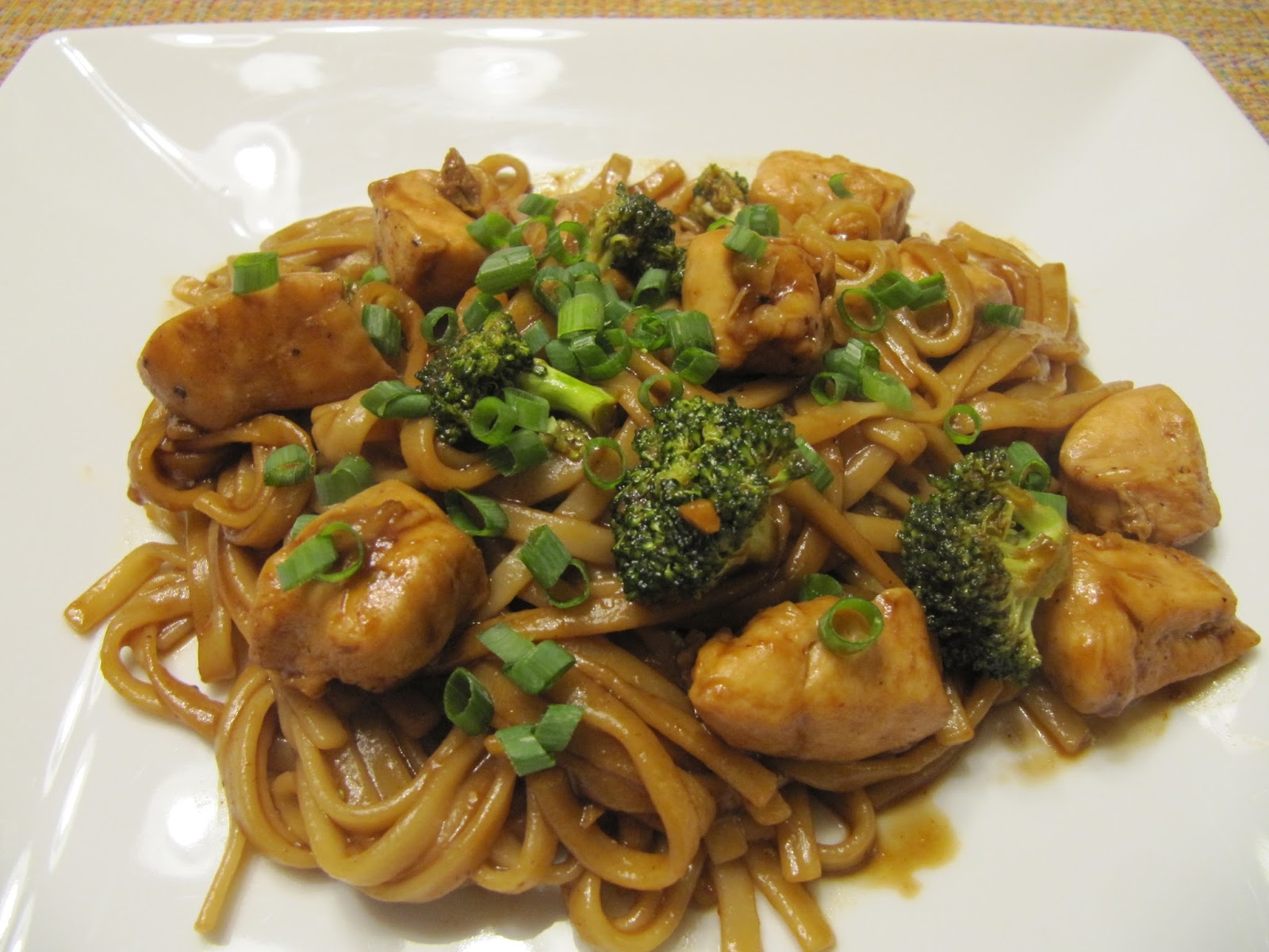 Cookin' in Anne's Kitchen Hoisin Chicken Udon Noodles