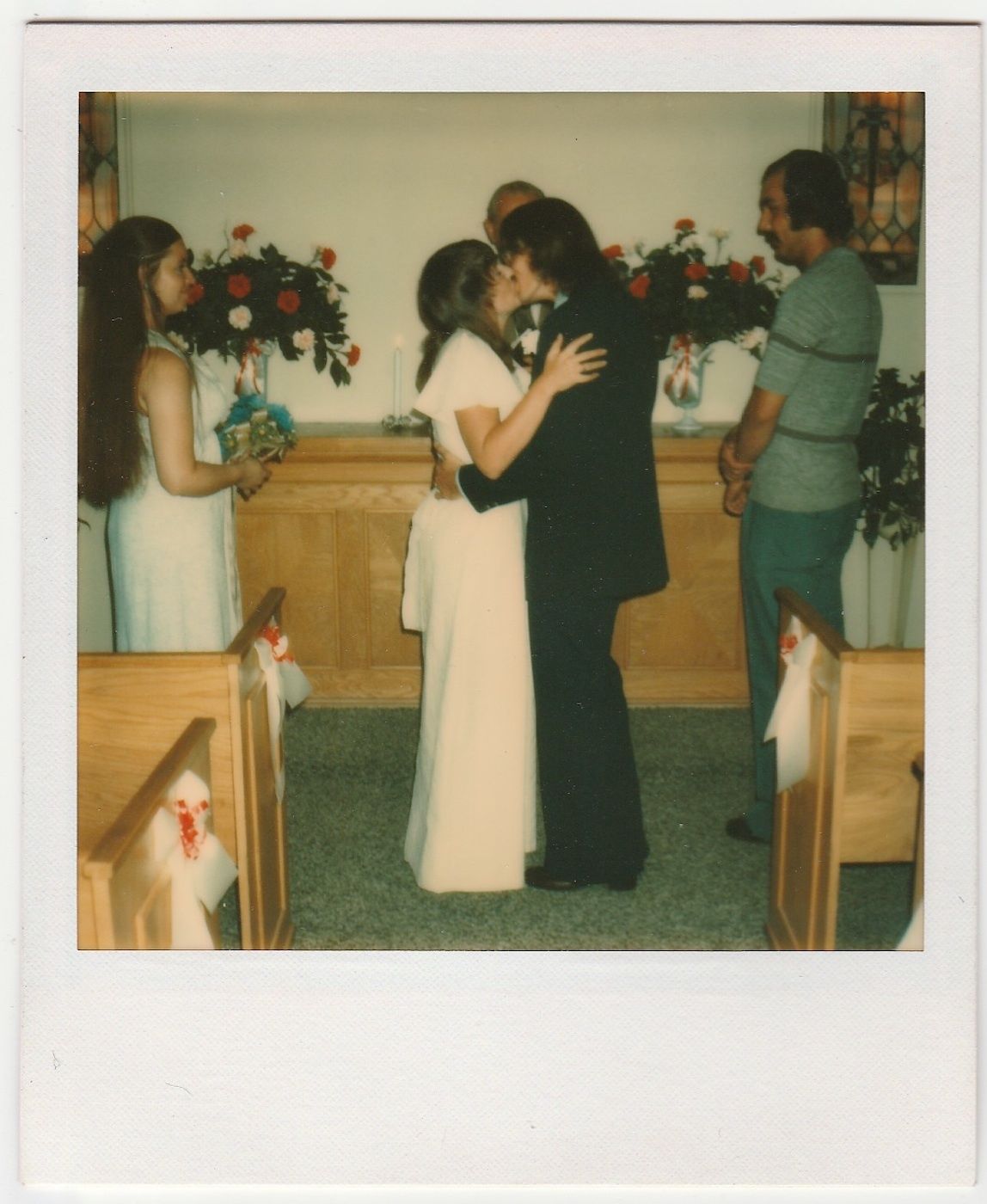 70 Interesting Vintage Polaroid Snaps Of Weddings In The 1970s ~ Vintage Everyday