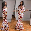 Latest Ankara Long Pencil Gown Styles: for Slim Ladies