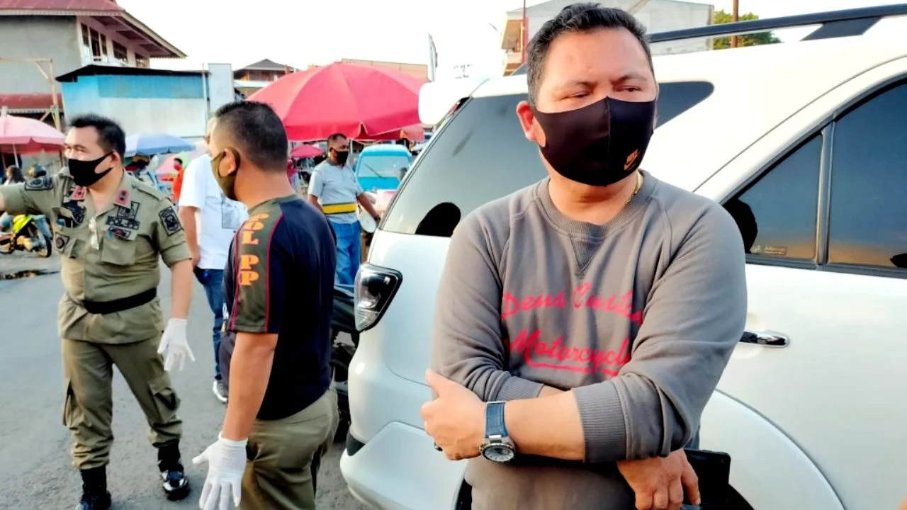 PD Pasar Manado Terapkan Rekayasa Pasar dan Protokol Kesehatan di Karombasan