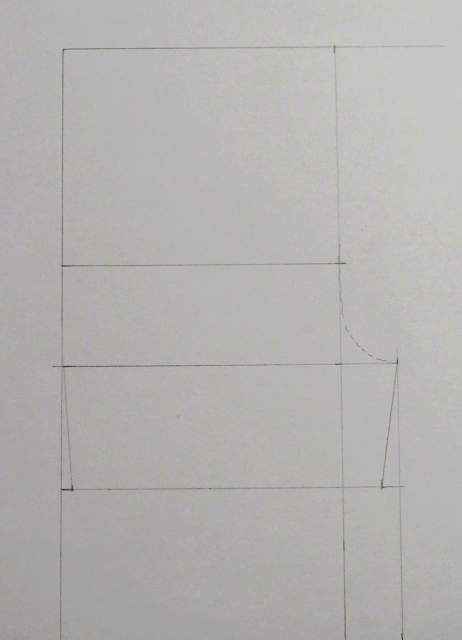 Uso del patrón short delantero para hacer el trasero