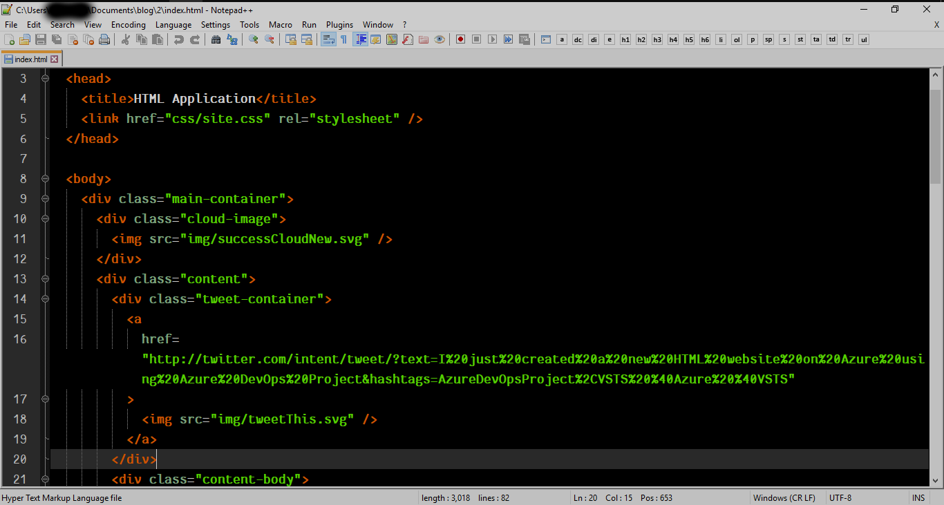 How to format HTML/CSS/JS (or any other) using node.js in Notepad++ in ...