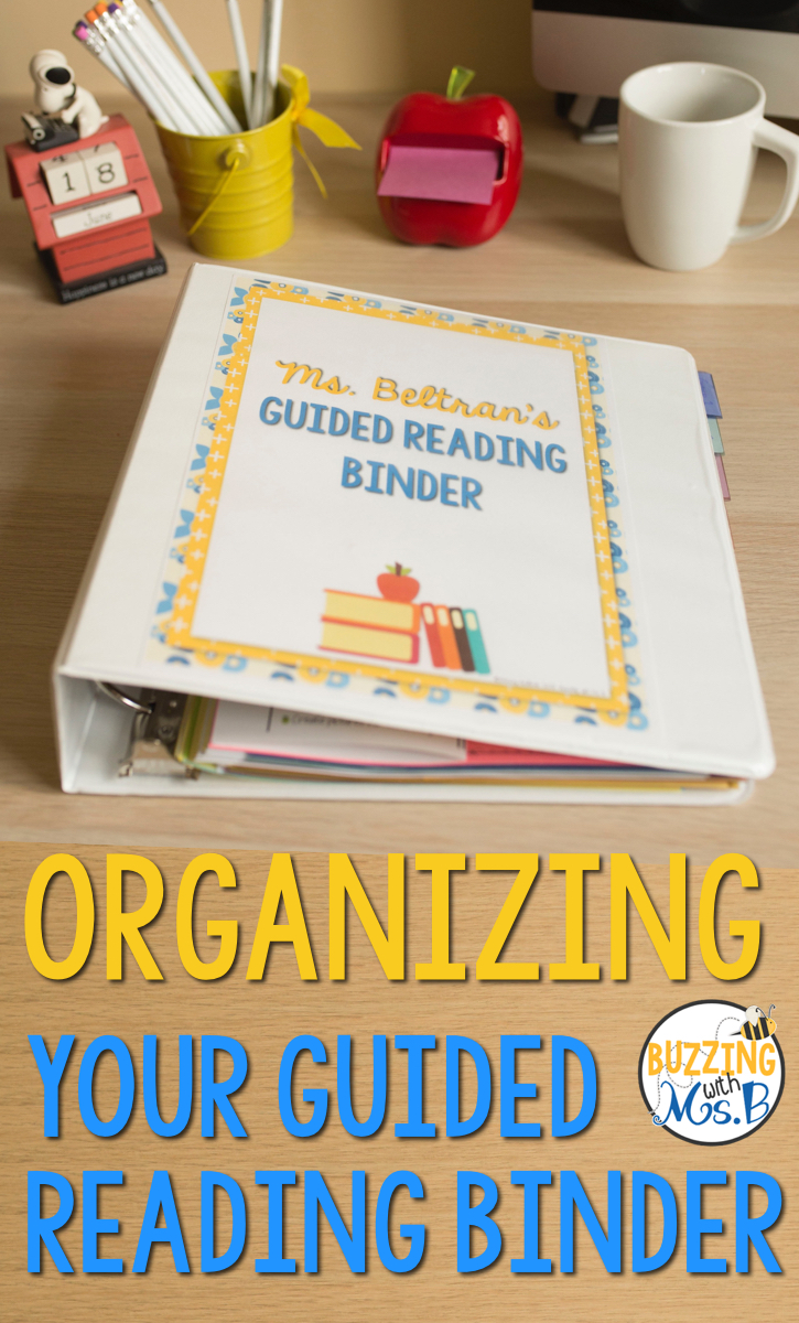 Organizing Your Guided Reading Binder Buzzing with Ms. B