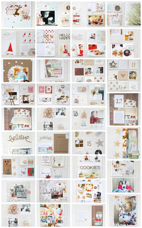 Stephanie Makes: december daily 2013: the collage