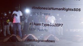#IndonesiaHumanRightsSOS Trending Topic, Netizen: Yang Menghabisi Nyawa Dianggap Pahlawan