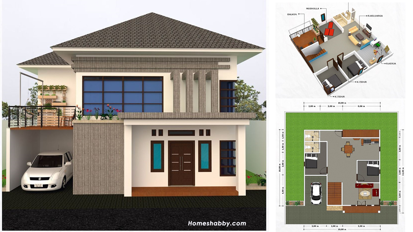 Desain Teras Rumah Ukuran 8 X 6