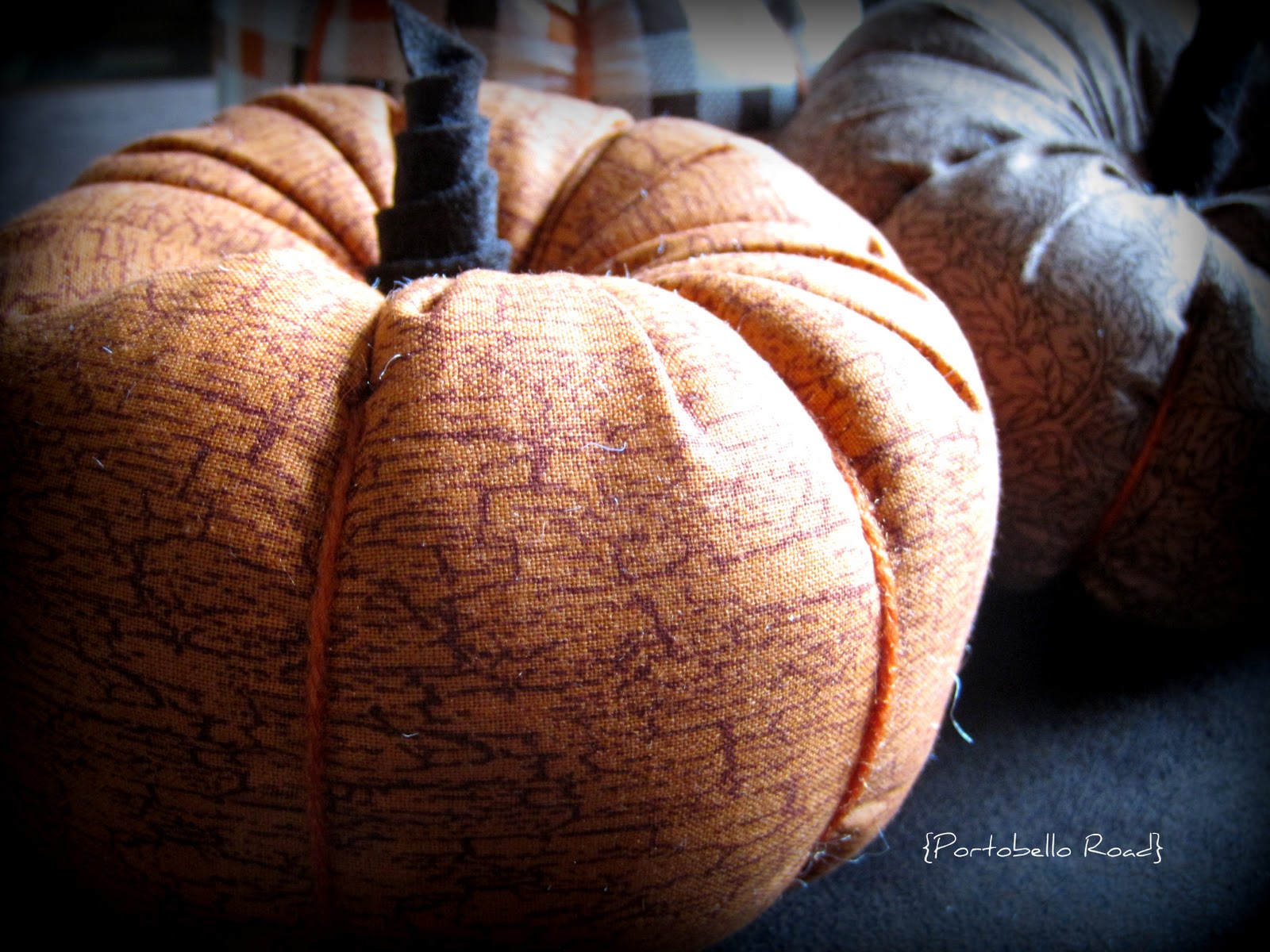 Portobello Road Fall Fabric Pumpkins