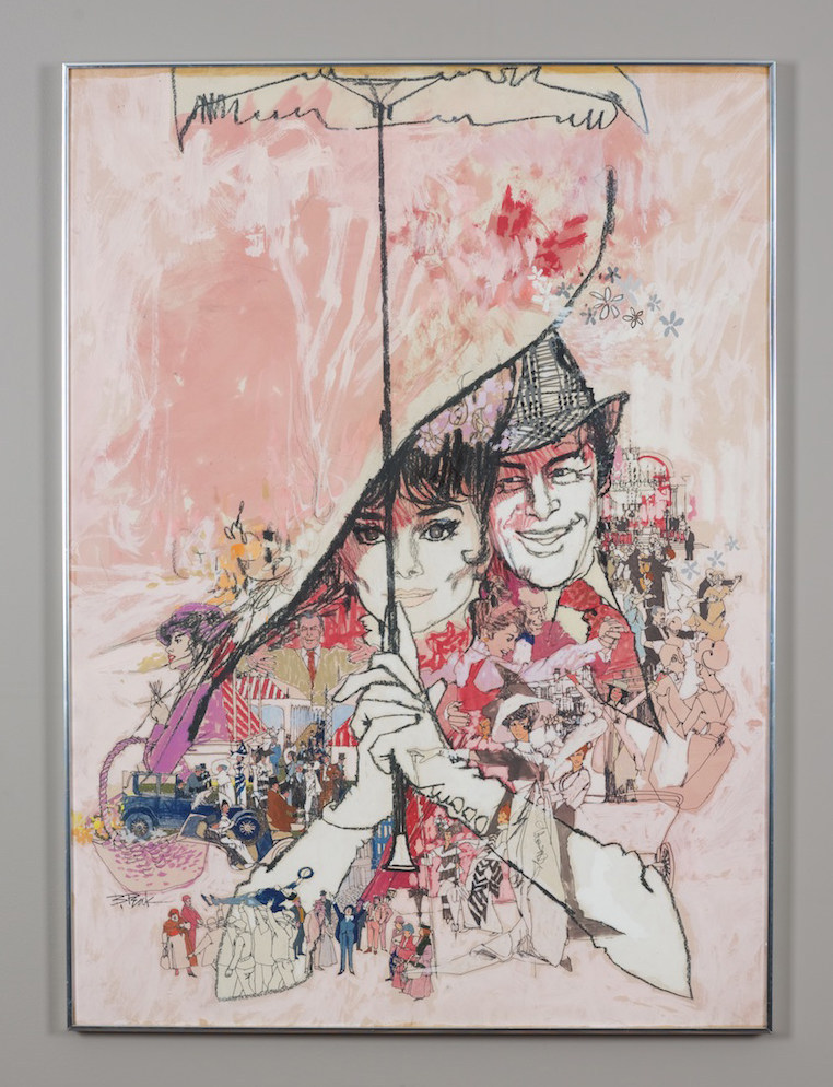 Original Film Poster Paintings by Famous Hollywood Art Director Bill