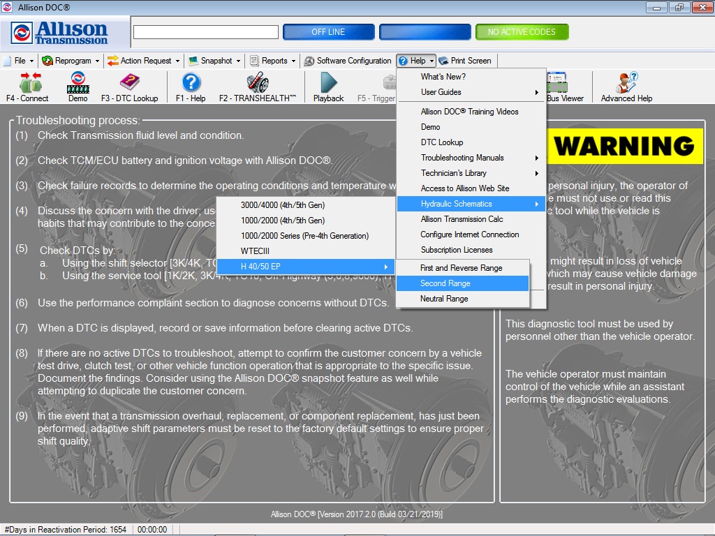 Hydraulic Schematics on ALLISON DOC Software (ALLISON Transmission ...