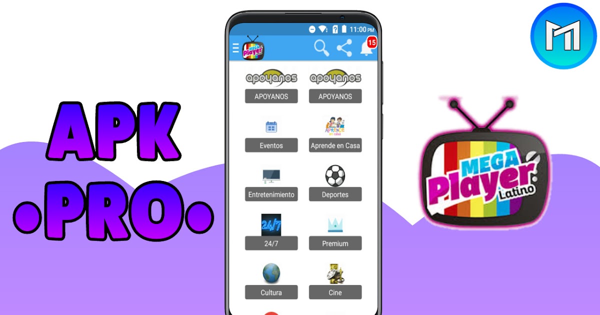 MEGA PLAYER LATINO [apk] released