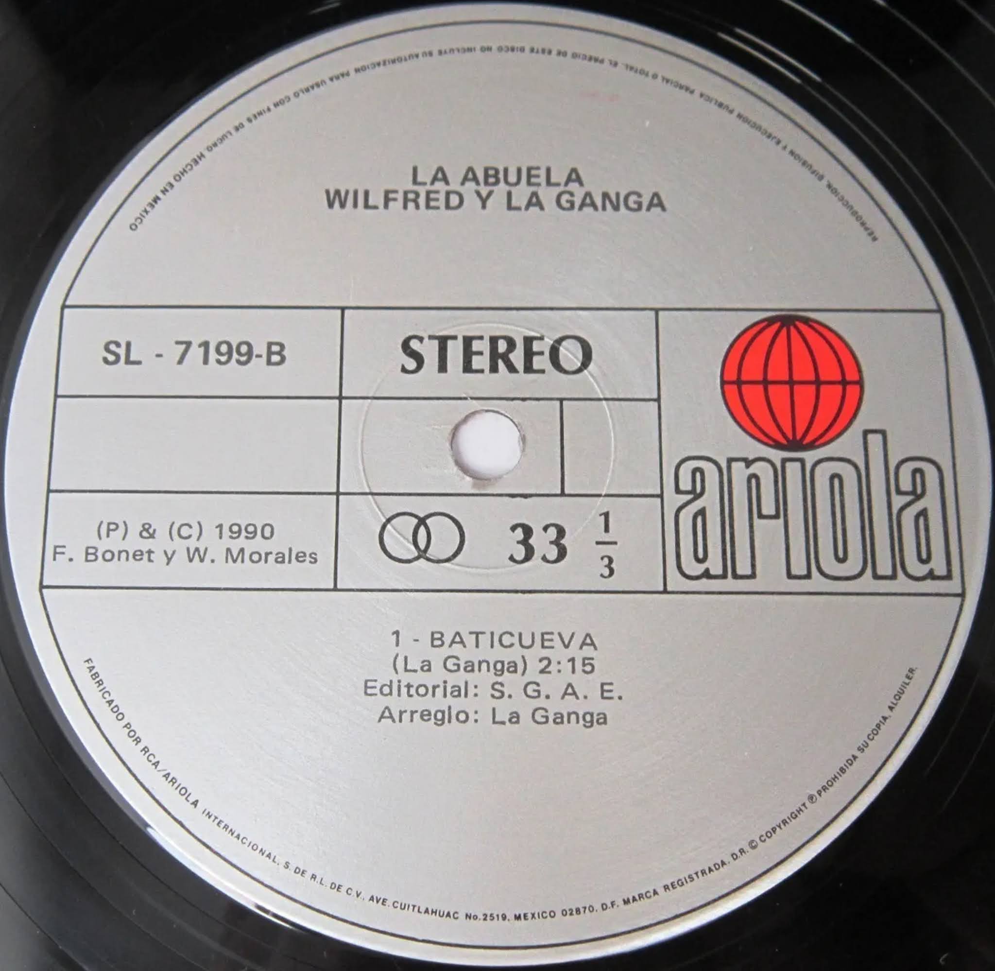 Missing Hits 7 WILFRED Y LA GANGA LA ABUELA / LA BATICUEVA (FLAC & MP3)