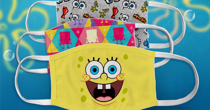 NickALive!: Nickelodeon Launches SpongeBob Face Mask ...