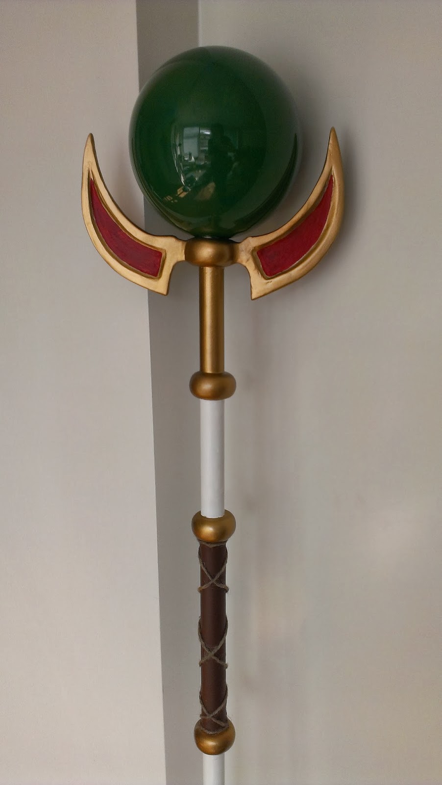 Chrix Design Codex Cosplay how to build the staff