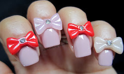 bows 3d nail pretty flowers born knockwurst opi very