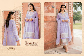 Shree fab Qalamkar lawn Collection Pakistani Suits