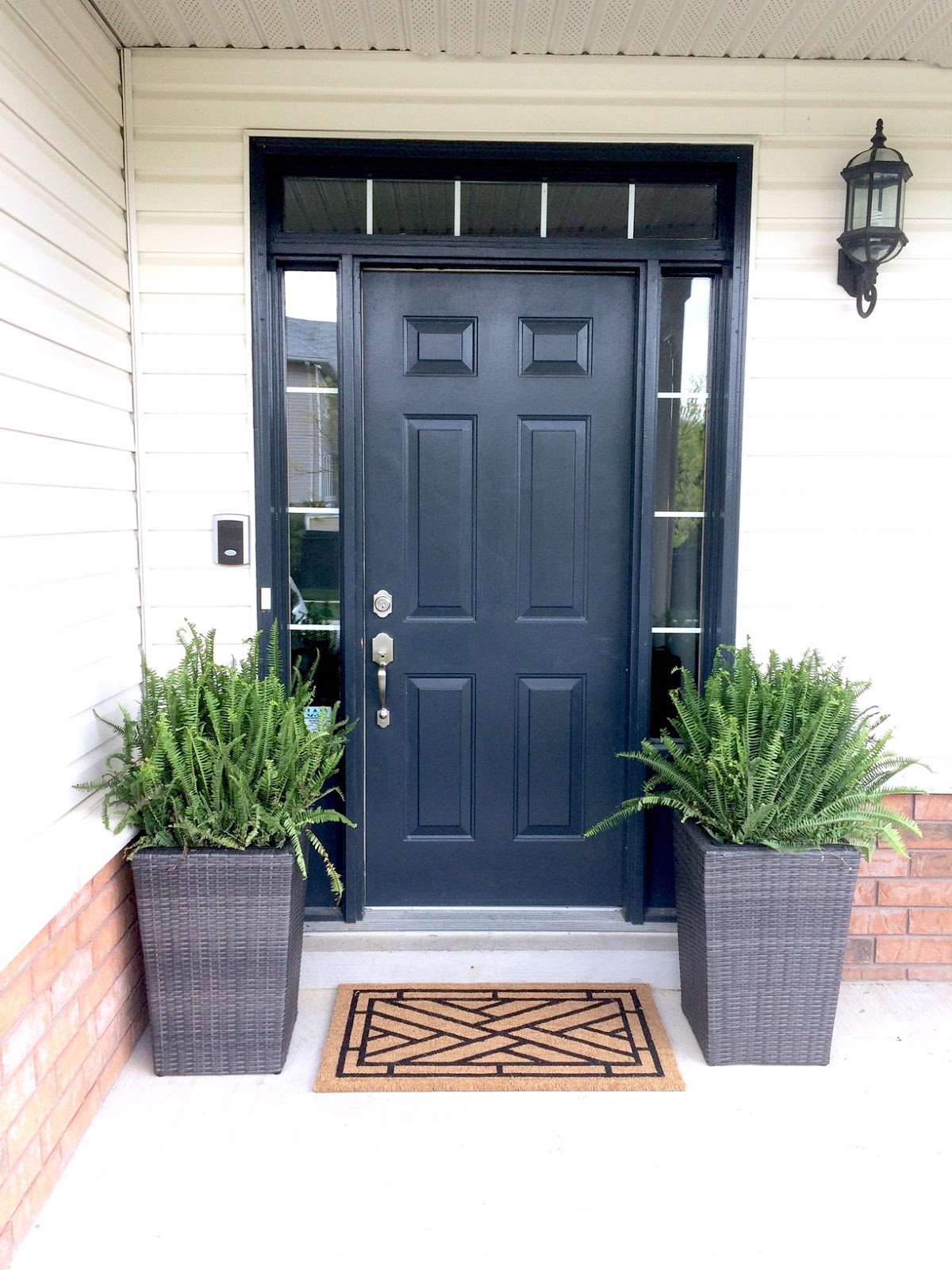Front Door Makeover Harlow & Thistle Home Design Lifestyle DIY