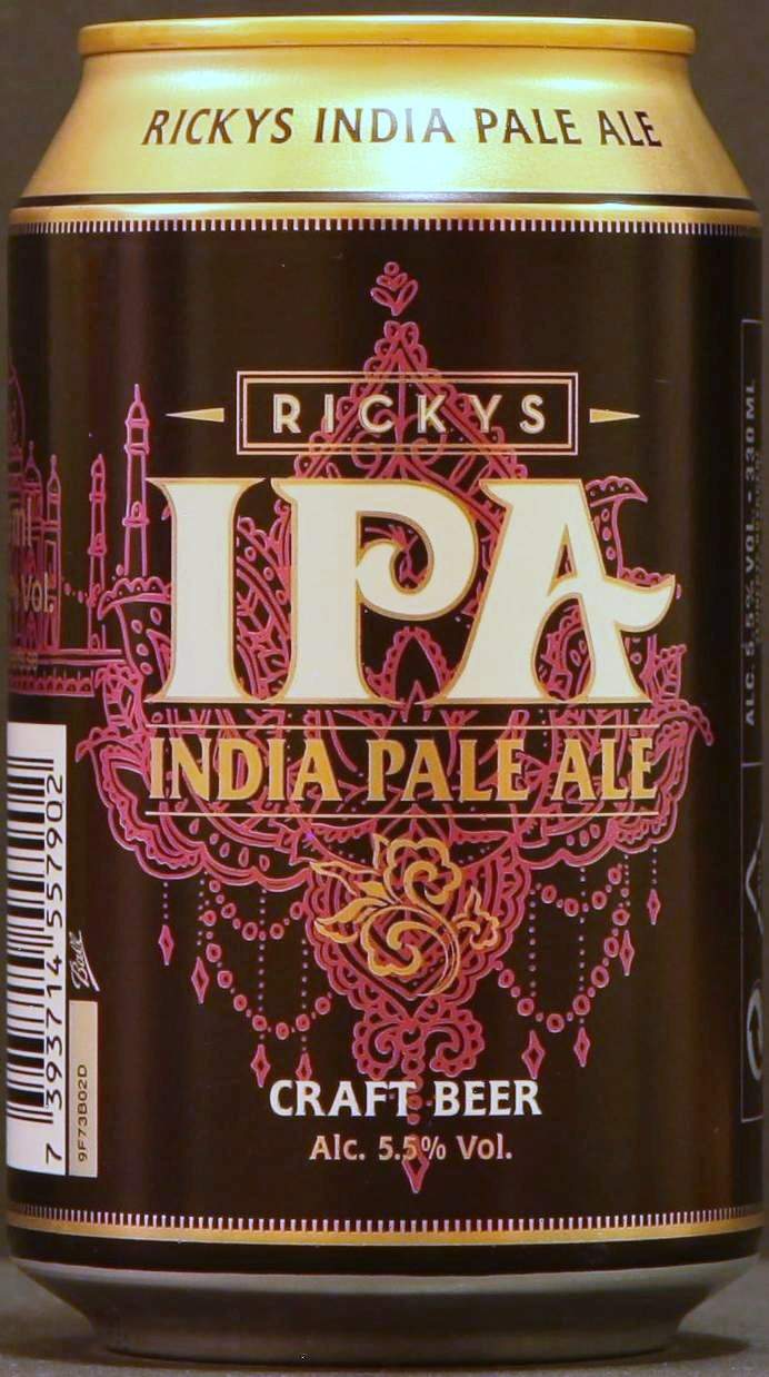 BurkBloggen Rickys IPA India Pale Ale ny dekor