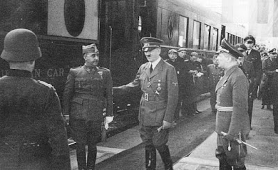 Hitler y Franco en Hendaya