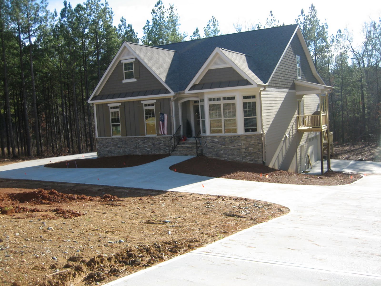 Our New Home Dirt Yard Part 1 of 2