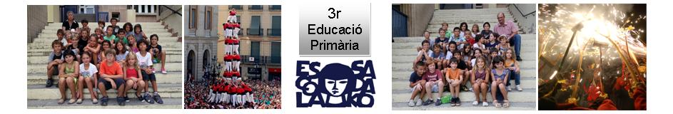 3r Educació Primària  Escola Sadako