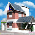 Modern sloping roof home 1500 sq-ft