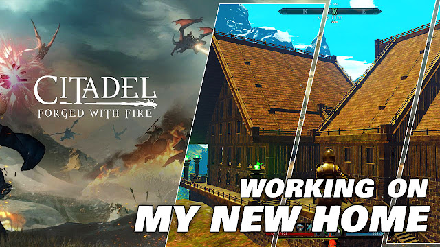 CITADEL FORGED WITH FIRE Gameplay (Hour 2 / Nov. 26, 2019) Working on My NEW HOME!
