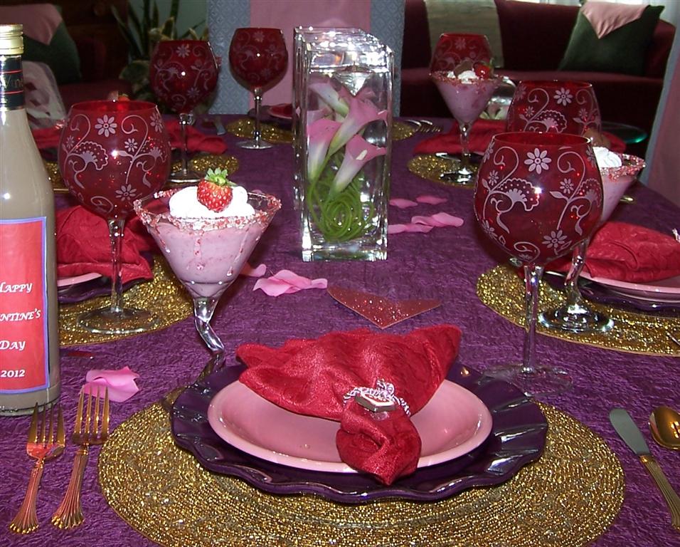 Valentine Tablescape 2012