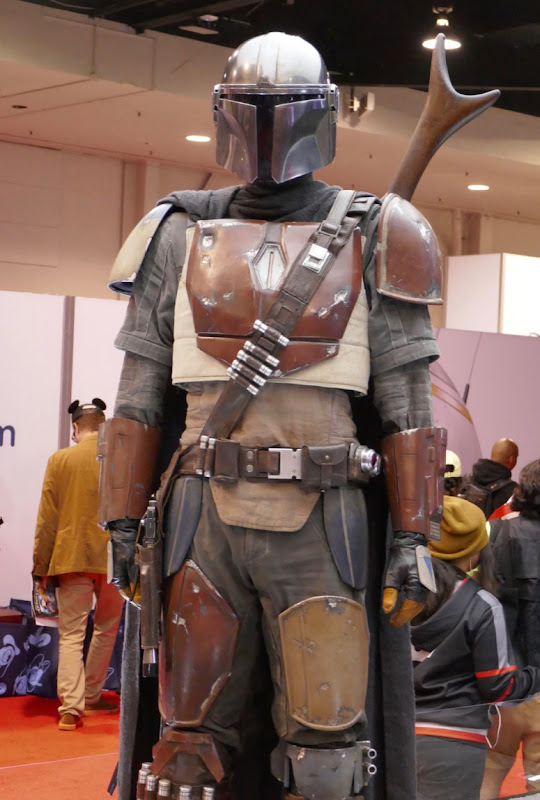 Hollywood Movie Costumes and Props Pedro Pascal and Gina Carano costumes from Star Wars The