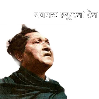 নয়নত চকুলাে লৈ