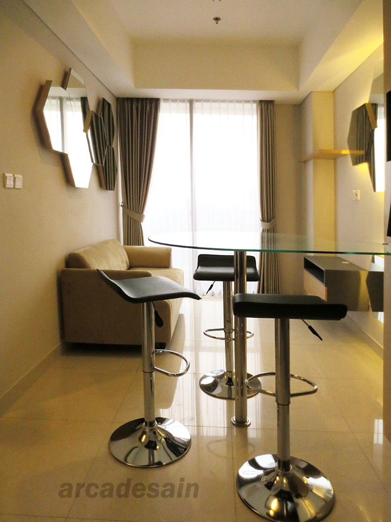ARCADESAIN: Desain Interior Apartemen Taman Anggrek Residence Type 2
