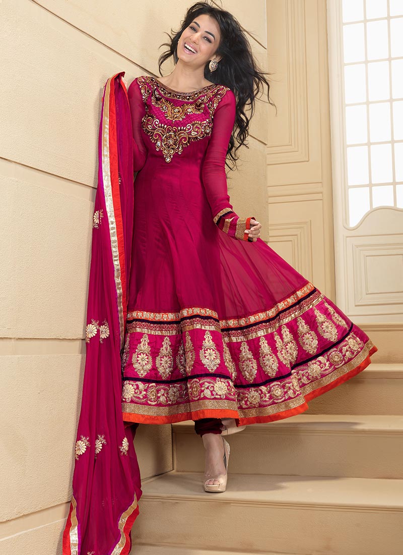 Bollywood Anarkali Embroidery Dresses Collection 2013-2014 - missy lovesx3