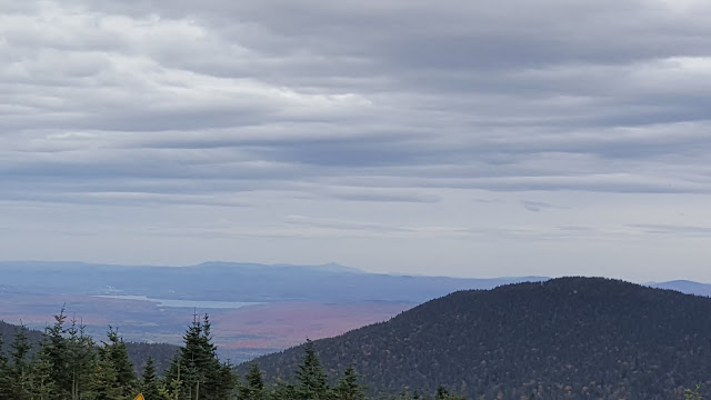 Vue à partir du sommet du mont Mégantic