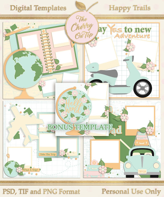  Happy Trails Templates