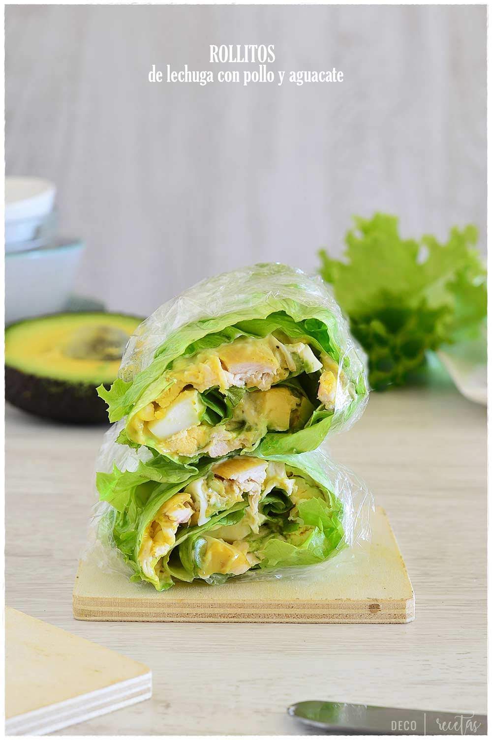 Actualizar 72+ imagen ensalada de pollo con aguacate y lechuga