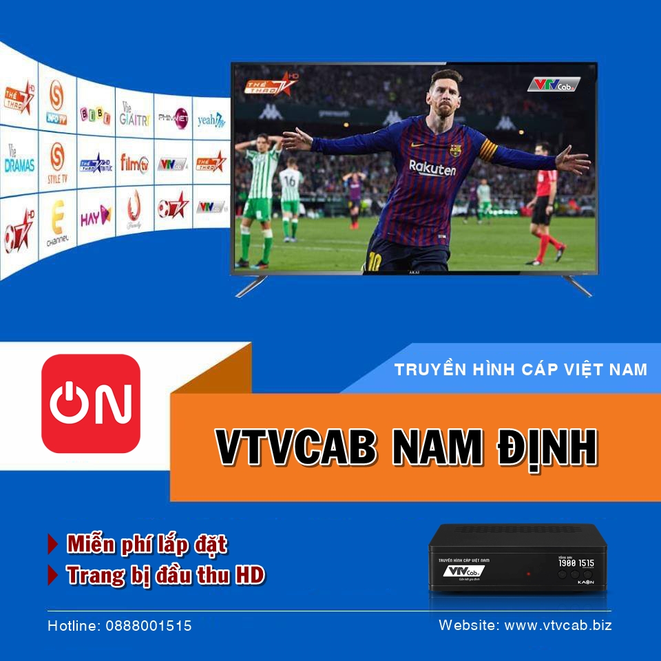 Tổng đài VTVcab tại Nam Định - Truyền hình cáp Việt Nam