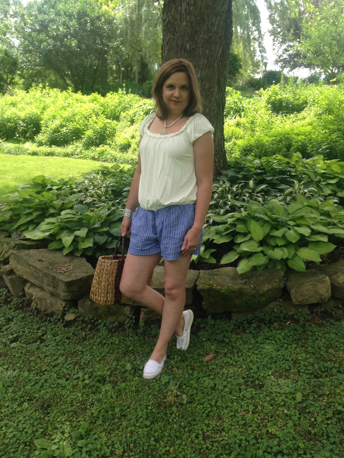 Amy's Creative Pursuits Yes, I'm Over Fifty and I DO Wear Shorts