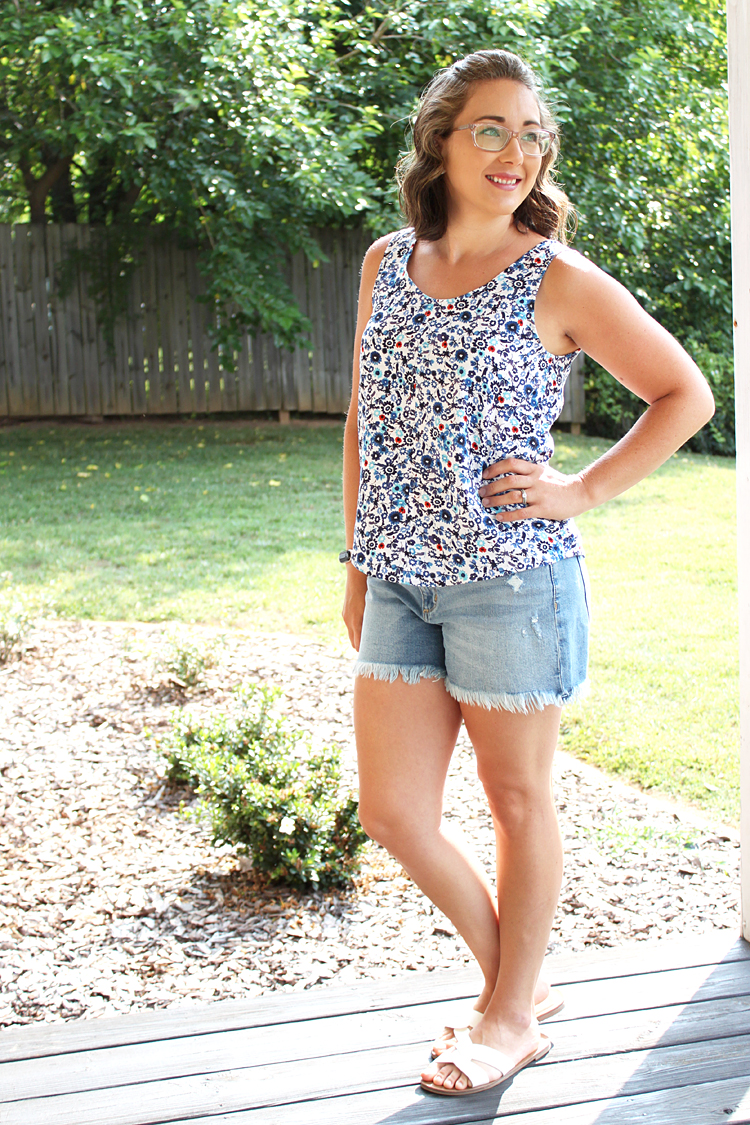 Festive Summer Eucalpyt Tank & Peplum Tank // Sewing For Women ...