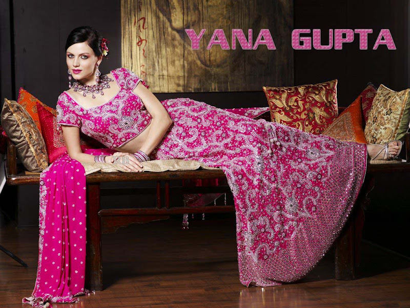 Yana Gupta latest Wallpapers  Cute girl in typical indian wears unseen pics